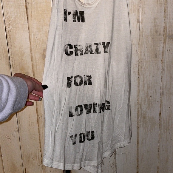 Haute Hippie “I'm Crazy For Loving You" Racerback - Picture 5 of 7